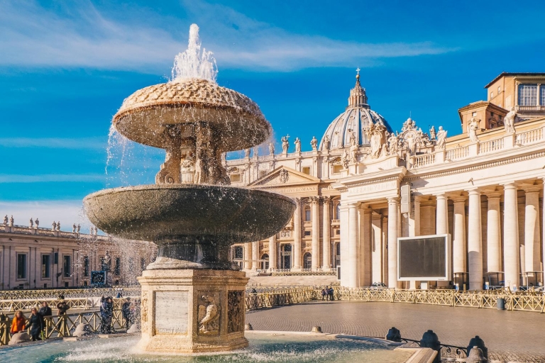 Vatican: musées, chapelle Sixtine, basilique St-Pierre matinVisite guidée en italien avec la basilique Saint-Pierre