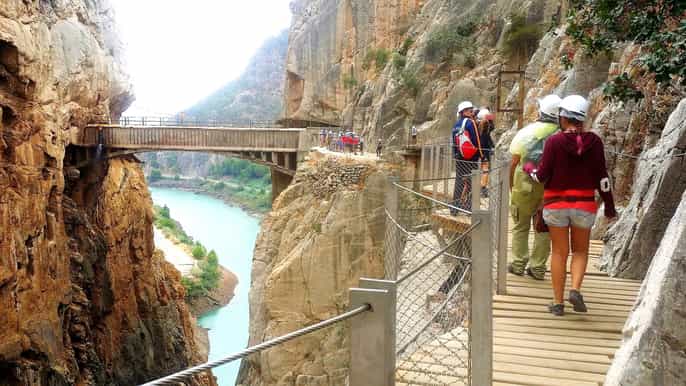 caminito del rey gruppereise med henting fra costa del sol