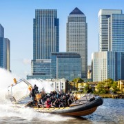 Londres: passeio de lancha rápida pelo rio Tâmisa RIB