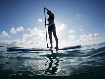Bucht von Palma: Stand-Up-Paddleboard-Verleih Bucht von Palma: Stand-Up-Paddleboard-Verleih