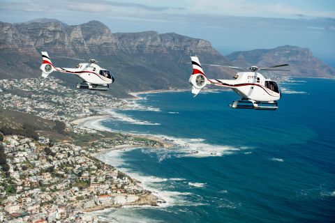 Le Cap : vol panoramique en hélicoptère