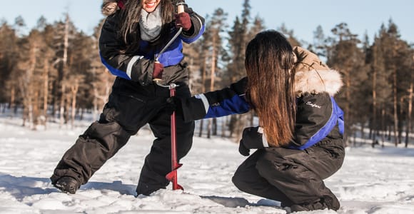 Rovaniemi: Ice Fishing Experience