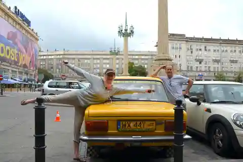 Warsaw Communism Private Tour in a Retro Fiat