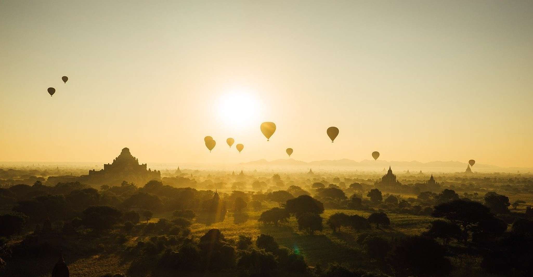 Ballon de l'Aigle d'Or à Bagan - Hizvo