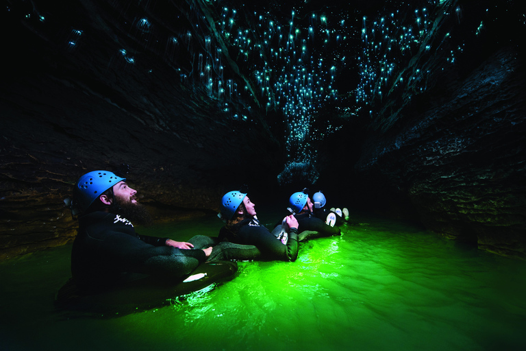 Från Auckland: Waitomo Caves Black Abyss Adventure Tour