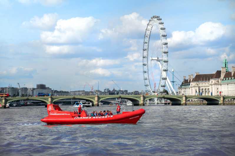 thames river speed boat tour