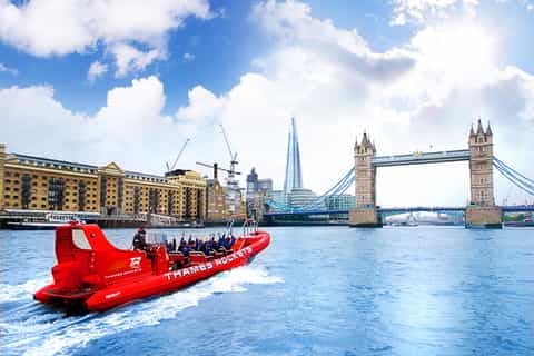 London: Speed Boat Tour of the River Thames