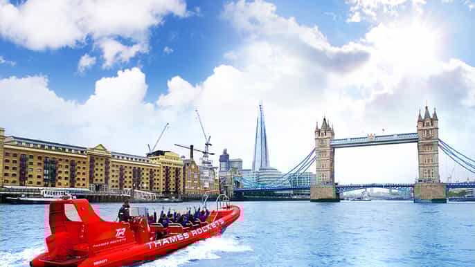 londres tour en lancha rápida por el río támesis