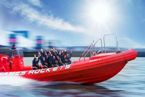 London: Break the Barrier Speed Boat Ride