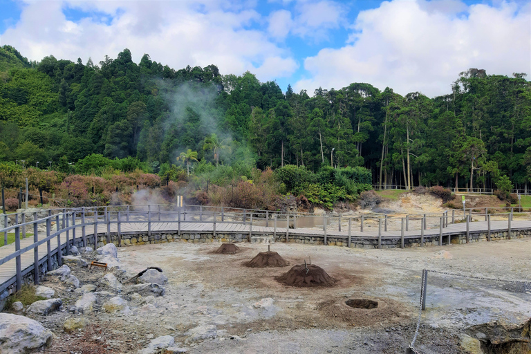 São Miguel: Ganztagestour zum Vulkan Furnas und zur Nordeste