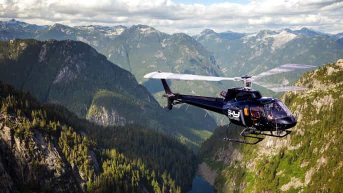 vancouver city mountains 30min flight tour