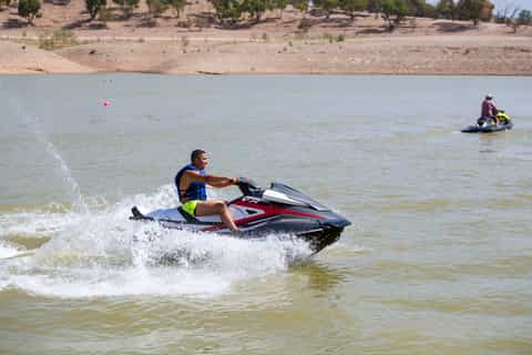 Marrakech: noleggio di moto d'acqua di 15 minuti al lago Lalla Takerkoust
