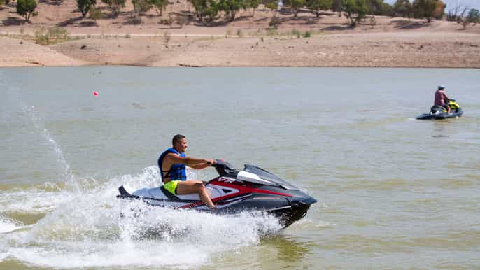 marrakech noleggio di moto dacqua di 15 minuti sul lago lalla takerkoust