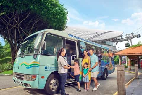 singapore sentosa island 2hour guided bus tour