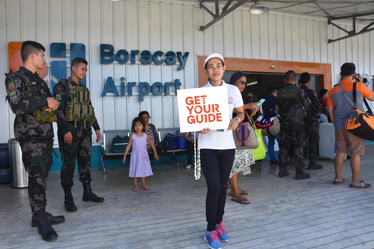 Caticlan: privéluchthaventransfer van / naar BoracayEnkele reis Transfer van Caticlan Airport naar Boracay