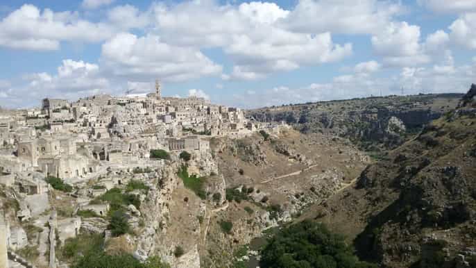 matera rock churches park walking tour