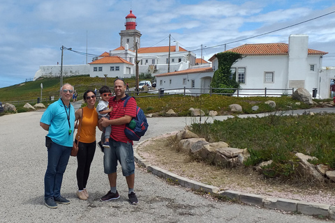 Da Lisbona: Tour Sintra Pena Regaleira Roca Cap CascaisTour di 1 giorno