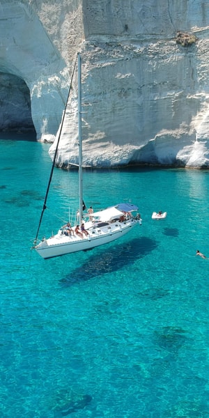 Adamantas: Milos Sightseeing Sailboat Cruise | GetYourGuide