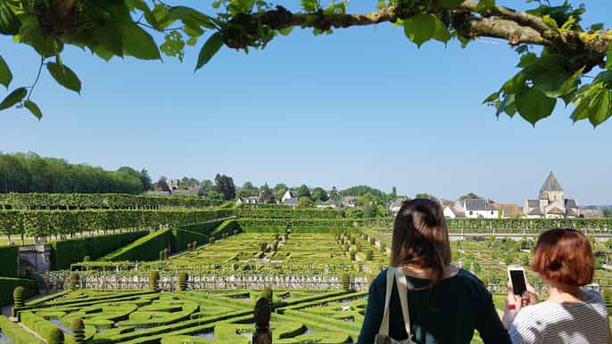 villandry chateau de lislette tour di mattina