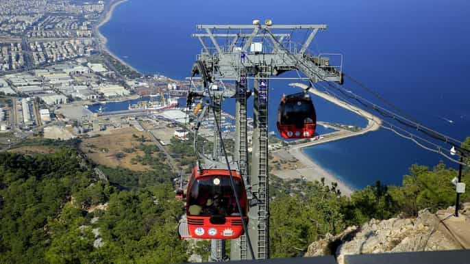 antalya city tour including waterfalls and cable car