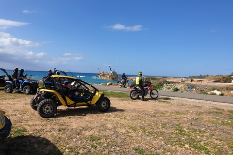 Paphos : Safari en buggy dans la péninsule d'Akamas avec déjeunerBuggy double passager