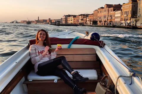 Venise: apéritif vénitien sur la lagune