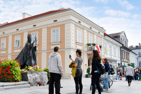 Desde Cracovia: monasterio de Jasna Góra y hogar de Juan Pablo II