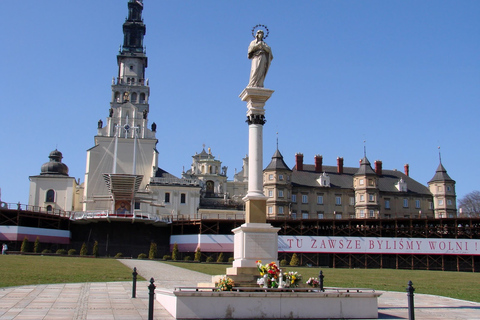 Desde Cracovia: monasterio de Jasna Góra y hogar de Juan Pablo II