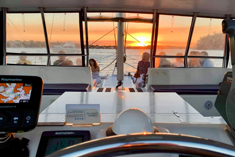 Port de Sydney : croisière en catamaran au coucher du soleil