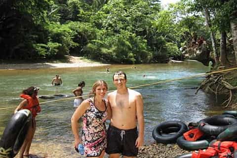 San Ignacio: Cave Tubing with Lunch & Optional Zipline