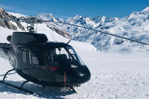 De Queenstown: Mount Cook AdventureTour du Mt Cook et hélicoptère des glaciers