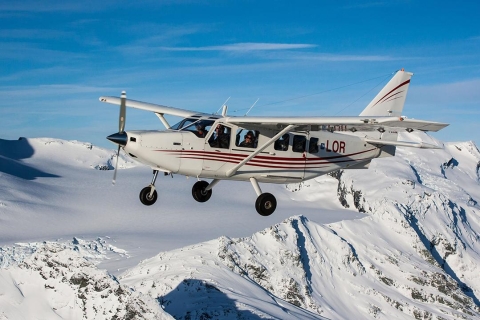De Queenstown: Mount Cook AdventureTour du Mt Cook et hélicoptère des glaciers