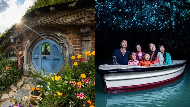 Visit Auckland Hobbiton Movie Set and Waitomo Small Group Tour in Auckland, New Zealand