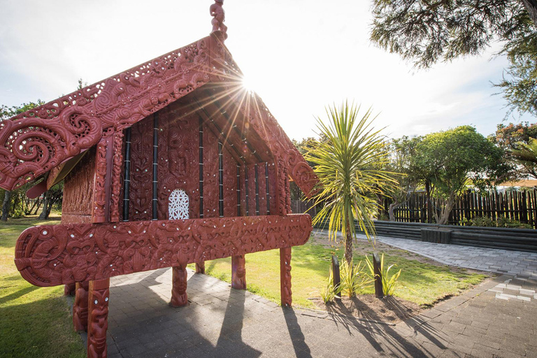 Från Auckland: Gruppresa till Rotoruas höjdpunkterRotorua Tour med inträde till Wai-O-Tapu Geothermal Park