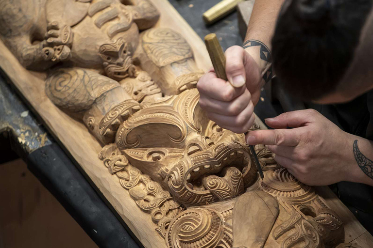 Vanuit Auckland: Rotorua hoogtepunten groepstour