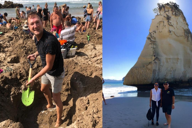 Auckland: Península de Coromandel y Excursión a la Playa de Aguas Calientes