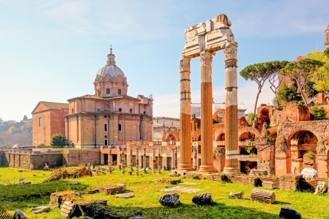 Rome: Colosseum & Roman Forum Small-Group Tour with Pickup Tour in French