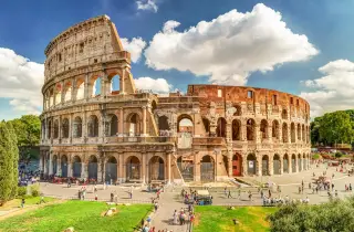 Roms Kolosseum: Familientour ohne Anstehen