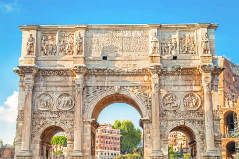 Roma: Visita guiada ao Coliseu, Fórum Romano e Monte PalatinoExcursão em Inglês