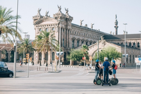 Barcelone : visite de la ville et du front de mer en SegwayVisite en groupe