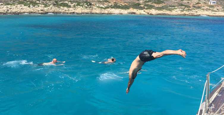 Kissamos Balos and Gramvousa Private Sailing Trip with Meal GetYourGuide