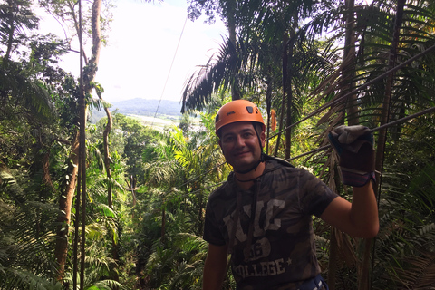 Vanuit Panama City: Rainforest Zipline Adventure