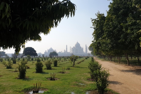Depuis Delhi : Visite privée de 2 jours du Taj Mahal et d'AgraVisite privée avec droits d'entrée