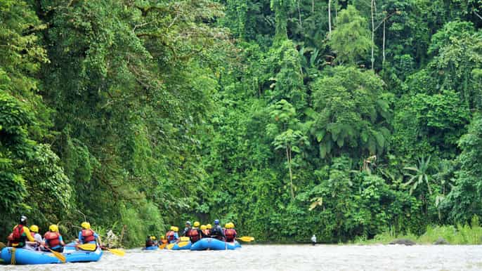 from la fortuna familyfriendly balsa river rafting