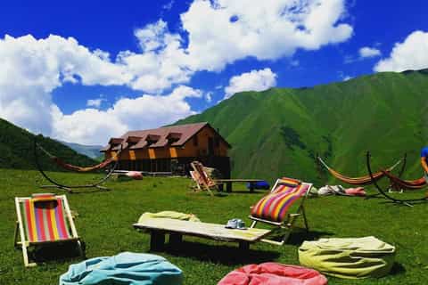 From Kazbegi: Gveleti Waterfall and Juta Half-Day Tour