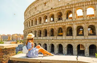 Rom: Kolosseum ohne Anstehen am Eingang der Gladiatoren