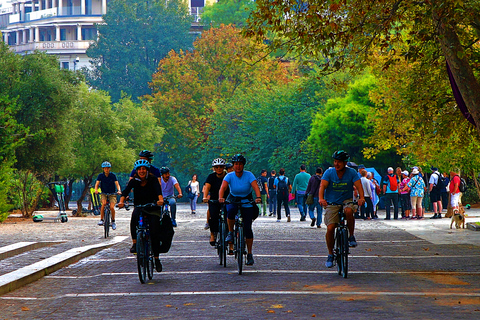 Athens: Electric Bike Tour with Acropolis &amp; Parthenon VisitTour without Entrance Tickets