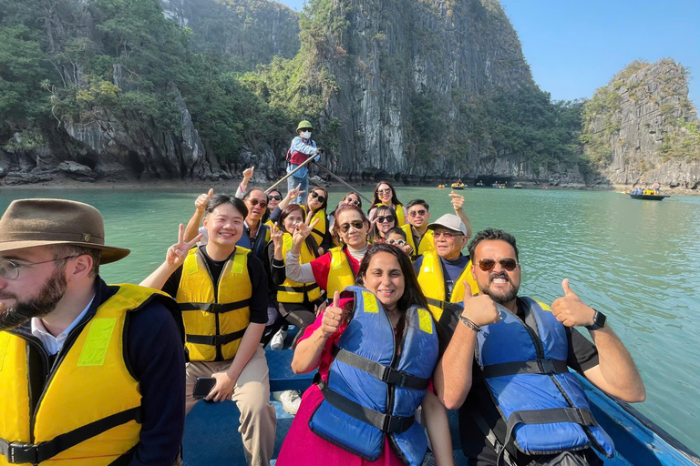Hanói: Viagem de 1 dia à Baía de Ha Long - Cruzeiro de luxo AmethystCruzeiro de dia inteiro na Baía de Halong com Ametista (todos os destinos)