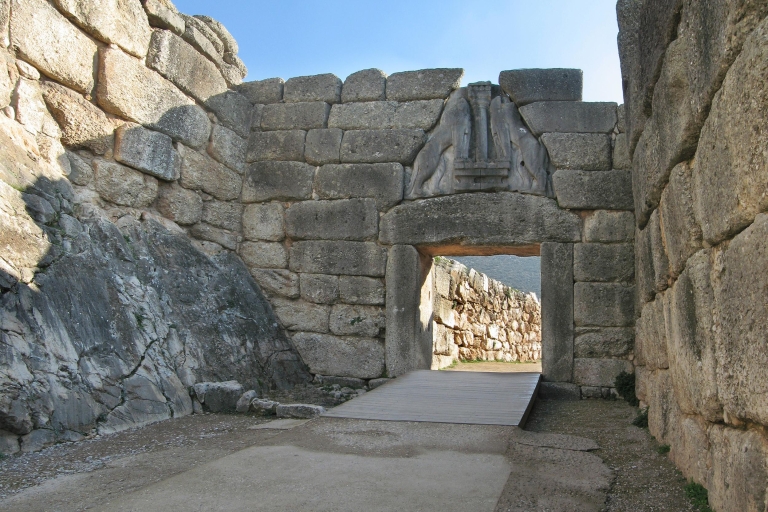 From Athens: Half-Day Private Road Trip to Mycenae Piraeus Port Pickup