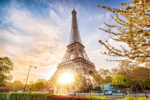 Paris: Dinner auf dem Eiffelturm, Bootstour & Moulin RougeDinner-Bootsfahrt und ein Glas Champagner